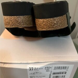 Birkenstock Black Platform Sandals 🔥🔥🔥